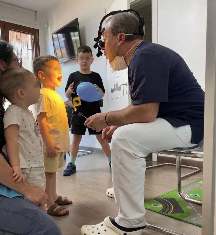 bambini dal dentista